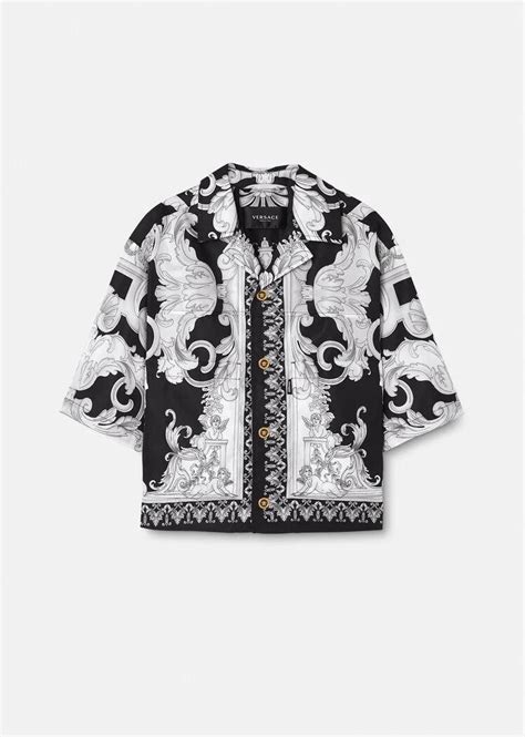 Versace silver baroque shirt : r/FashionReps 